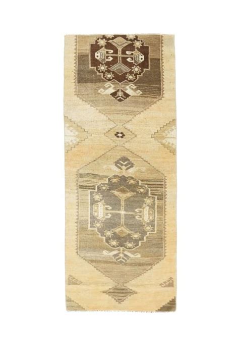 Burcum Orange Vintage Church Runner Rugser Oriental Turkish Rugs