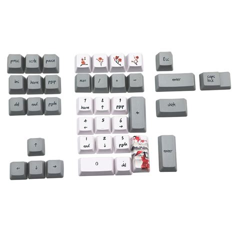 113 Keys PBT Keycap 5 Sides Dye Sublimation Cherry Grandado