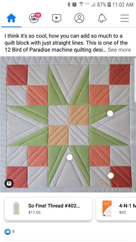 Pin by Andrea Jackson on Machine quilting designs in 2024 | Block quilting designs, Modern ...