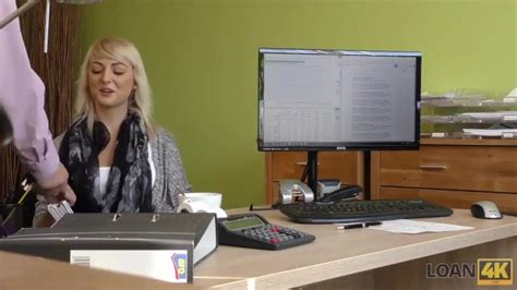 Loan K Blonde Haired Miss Has Sex For Cash With Handsome Loan Agent Pornhub