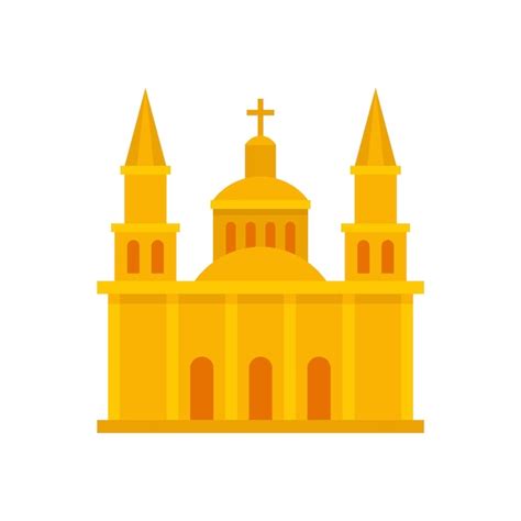 Icono De La Iglesia Mexicana Ilustraci N Plana Del Icono De Vector De