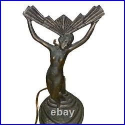 Art Deco Lamp Art Deco Frankart Nuart ChandlerlI Lamp Nude Woman Winged Victory