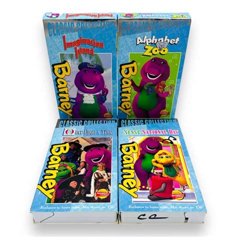 Barney Vhs Lot Classic Collection Imagination Island Outer Space The Best Porn Website