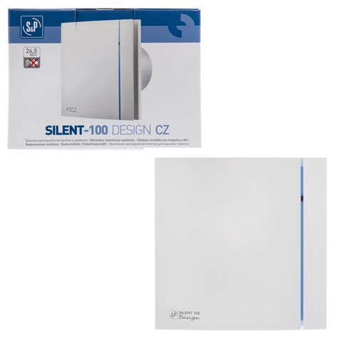 Втяжной вентилятор Soler & Palau Silent Design 100 CZ - купить в Москве