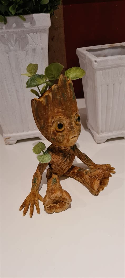 3d Print Baby Groot • Made With Ender 3 S1・cults