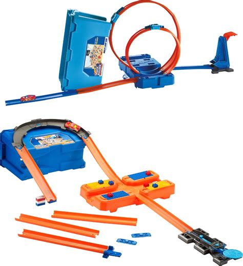 Customer Reviews Hot Wheels Track Builder Stunt Box Multi Flk Best Buy