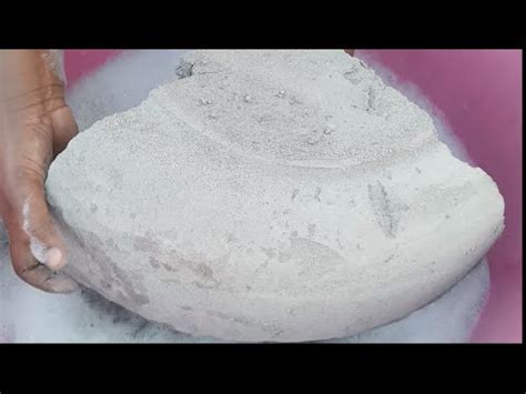 ASMR Very Soft Sand And Pure Mud Texture Paste Play Big Chunks Dipping