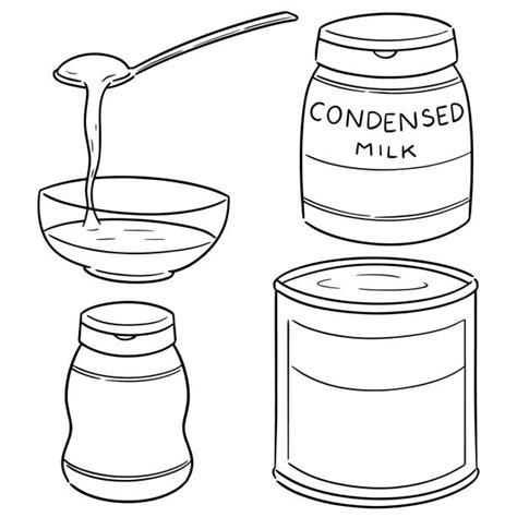 270 Condensed Milk Stock Illustrations Royalty Free Vector Graphics