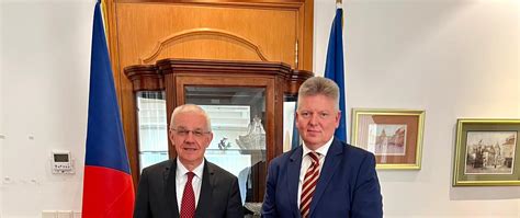 Meeting Between Ambassador Of Poland And Ambassador Of The Czech