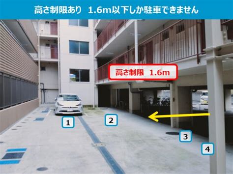 シャトー光駐車場【住道駅 徒歩7分】【高さ制限あり（車高16m以下）】予約制 タイムズのb