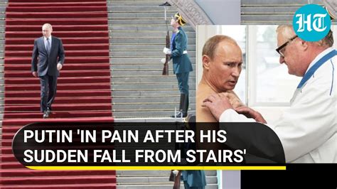 Putin Rolls Down The Stairs Amid Health Speculation Russia President