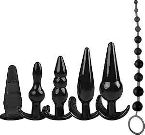 Cuntauk Silicone Anal Butt Plug Trainer Set Pack Of Anal Sex Toys Fetish Safety For Beginner