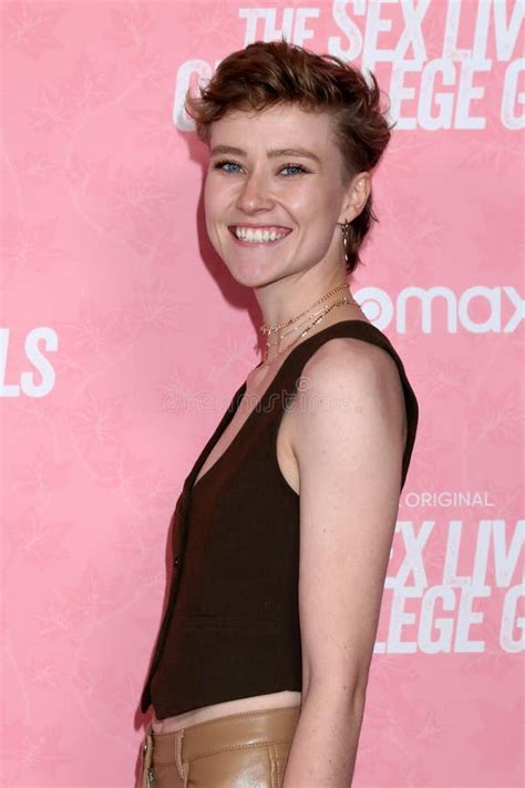 The Sex Lives Of College Girls Hbo Max Premiere Screening Editorial Photography Image Of