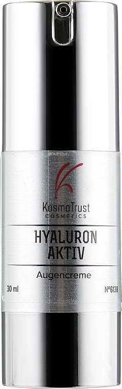 KosmoTrust Cosmetics Hyaluron Aktiv Augencreme Crema Contorno Occhi