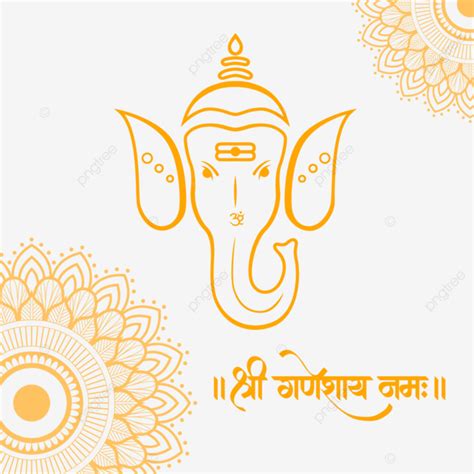 Lord Ganpati For Happy Ganesh Chaturthi Festival Celebration Of India