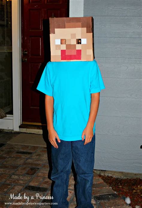 Minecraft Steve Head Template