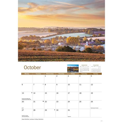 Rural Britain A Calendar Carousel Calendars