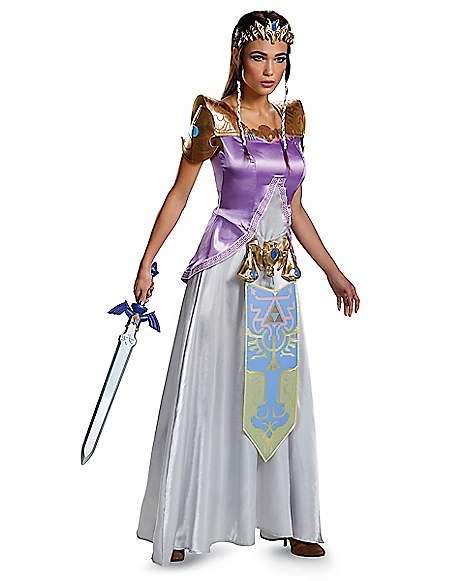 Adult Princess Zelda Costume Deluxe The Legend Of Zelda