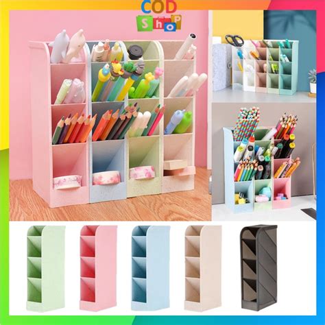 Jual Cod H Rak Serbaguna Portabel Pensil Storage Penyimpanan