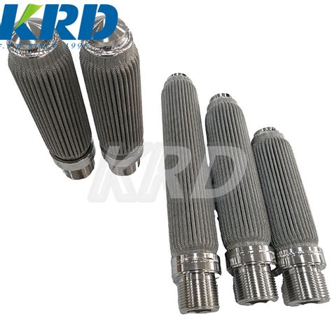 Krd Popular Sintered Stainless Steel Cartridge For Lndustry Hydraulic