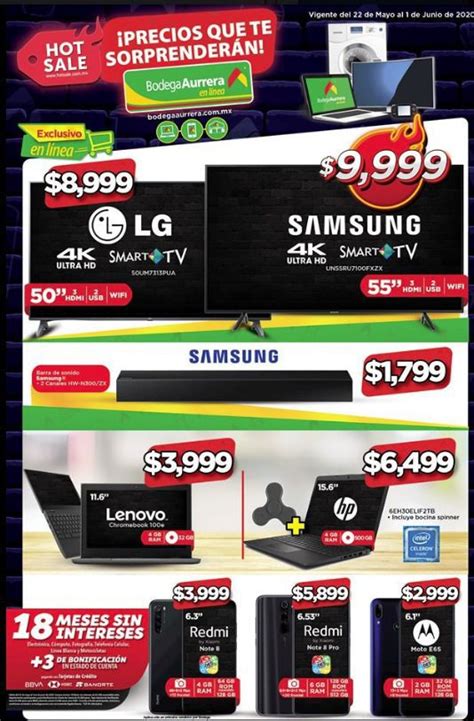 Folleto Bodega Aurrerá Hot Sale del de mayo al de junio