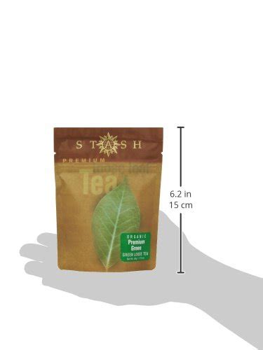 Stash Premium Organic Premium Green, Loose Leaf Tea, 1.75 Ounce Pouch | Tea Coffee Store