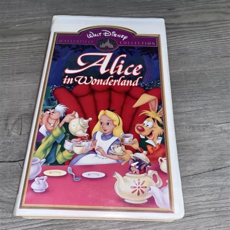 Alice In Wonderland Vhs Tape 1997 Walt Disney Home Entertainment £2
