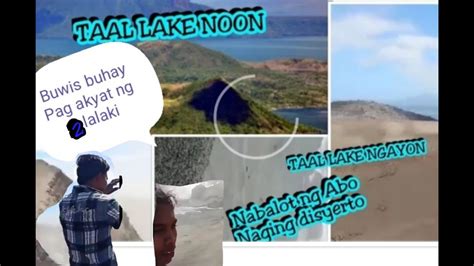 Buwis Buhay Ang Pag Akyat Ng Ilang Tao Sa Taas Mismo Ng Taal Volcano