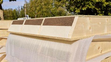 Panneau Isolant En Fibre De Bois Pour Toitures En Pente Usystem Roof