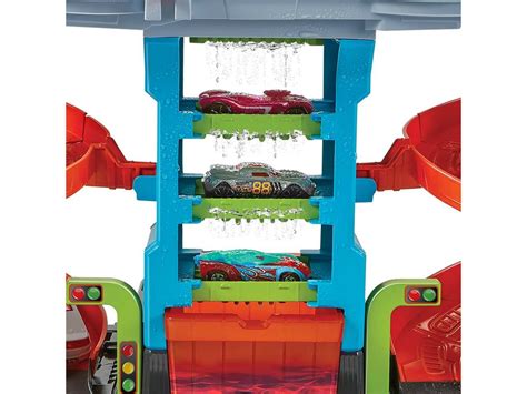 Acheter Hot Wheels City Mega Car Wash Tower Mattel Hdp Juguetilandia
