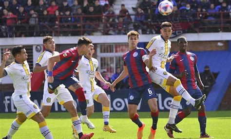 En Un Partido Luchado Central Empat Con San Lorenzo Y Se Llev Un