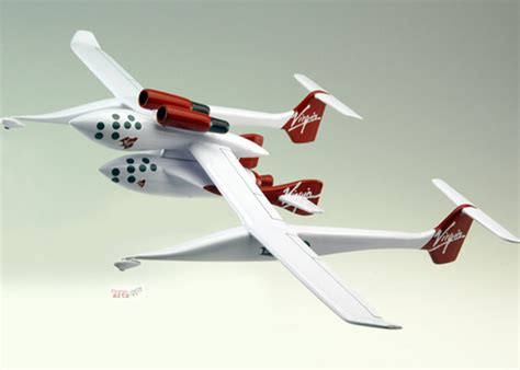 Virgin Galactic Model Space Nasa And Experimental 22450 Modelbuffs Custom Made Mahogany Models