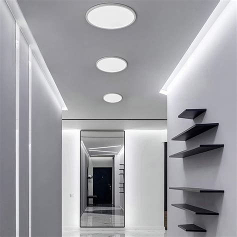 LED плафон за гипсокартон Moderna Round 40 W Ултрафина топла светлина ...