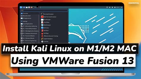 How To Install Kali Linux On M Or M Mac Using Vmware Fusion New