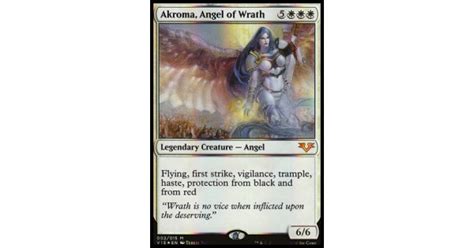 Akroma Angel Of Wrath 2 MTG From The Vault Angels