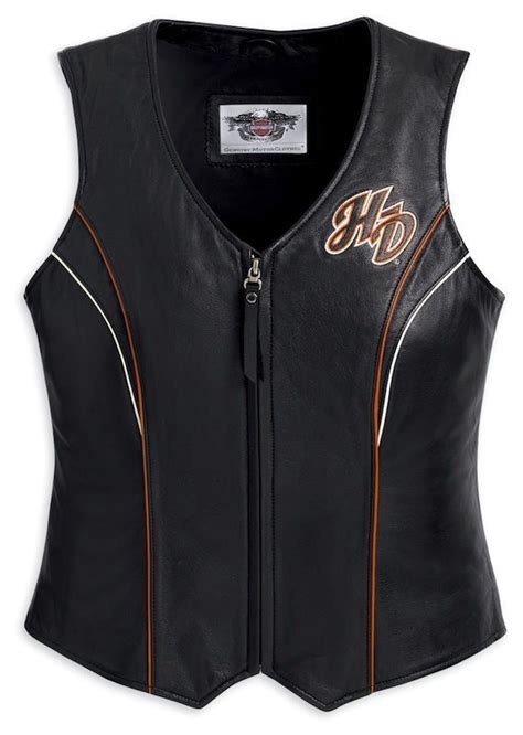 Harley Davidson Leather Vest Women Riders Now Motorcycling News And Reviews