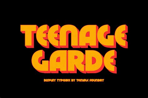 Teenage Garde Teenage Foundry
