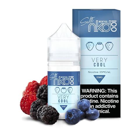 Naked Salt Very Cool Mirtilo Amora Framboesa Ice La Puff Store A Melhor Vape Shop