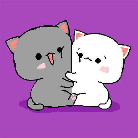Pixilart Mochi Mochi Peach Cat By Plzdont14326