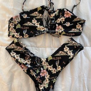 Swim High Waist Swimsuit Crossover Bandage Bikini Set F Poshmark