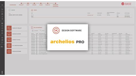 design software interface  enables data import