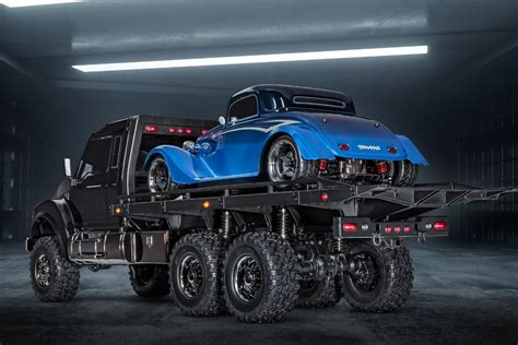 Traxxas 110 Trx 6 Ultimate Rc Hauler 6x6 Electric Off Road Rock