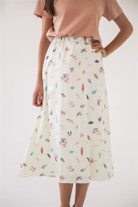 Двухслойная юбка из вискозного шелка "нежность" в магазине «closs» на ...