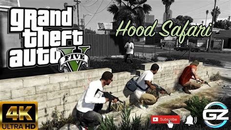 Gta V Mission Hood Safari Ep Ultra Realestic Graphics K Game Play