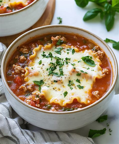 Recipe For Lasagna Soup