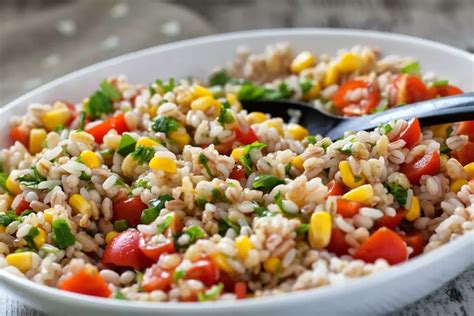 Marinated Vegetable Rice Salad Riceland