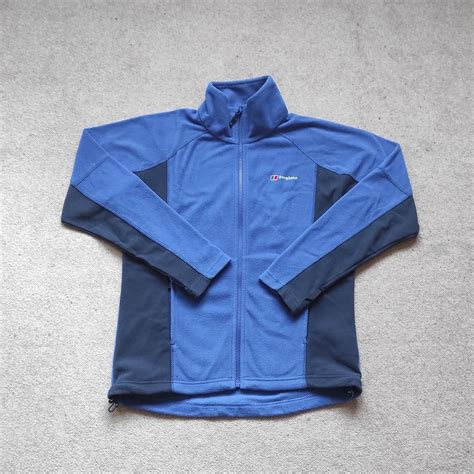 Berghaus Blue zipped Fleece light weight very... - Depop