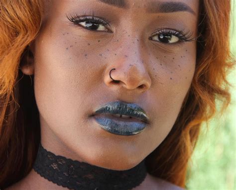 Nose Piercing Ring Black