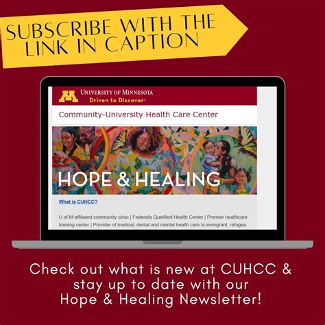 Community University Health Care Center Umn Posted On Linkedin