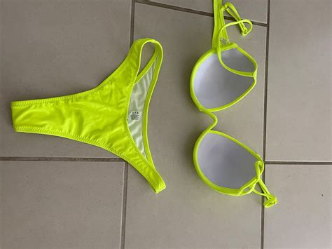 Neon Gelbes Bikini Neu Gr S Kaufen Auf Ricardo